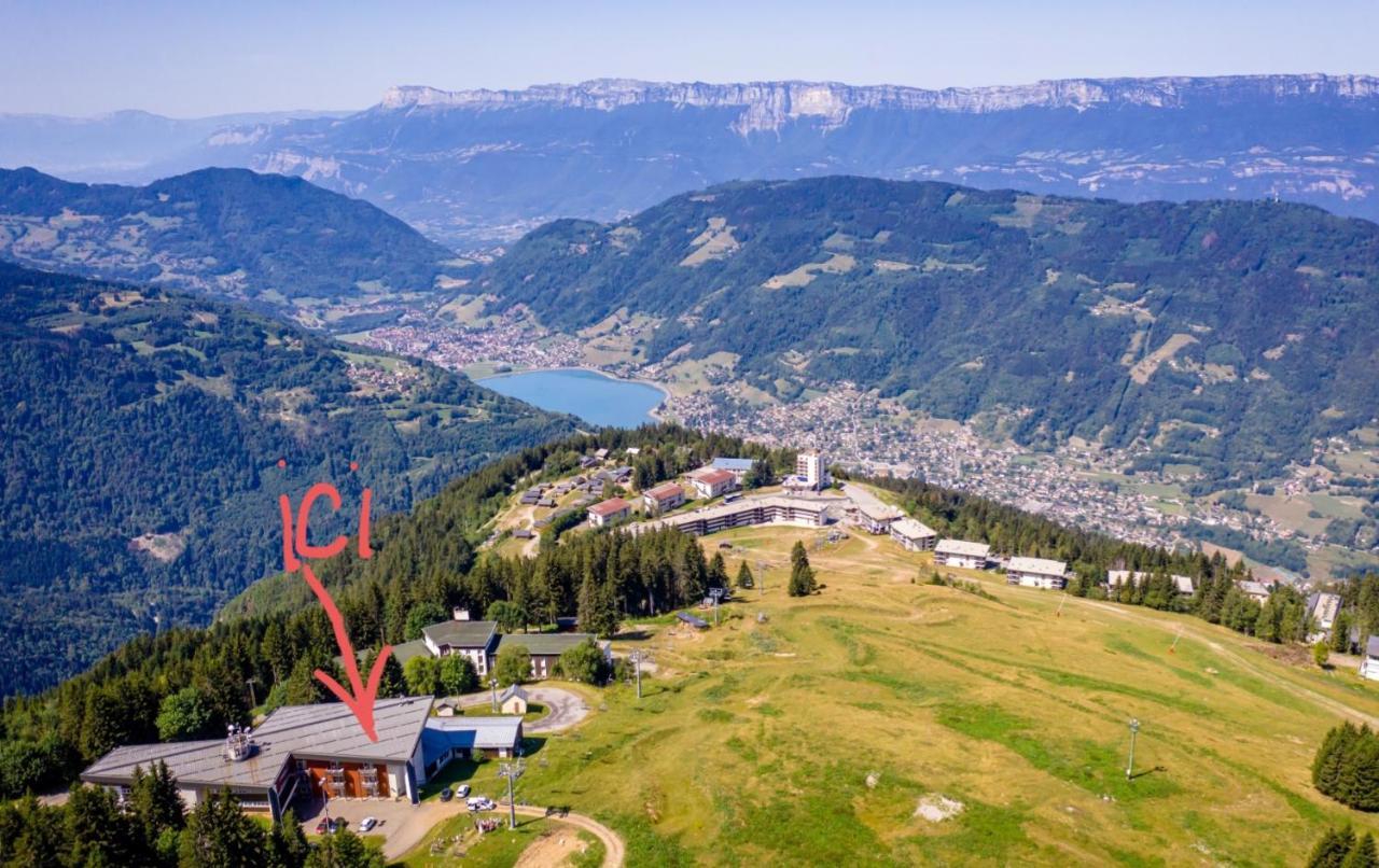 Ski-To-Door Apartment Au Collet D'阿勒瓦尔 外观 照片